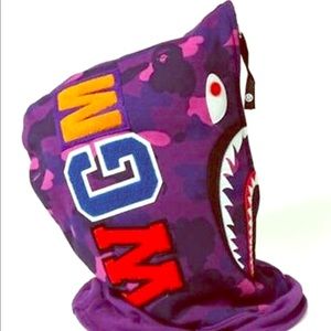A BATHING APE / COLOR CAMO SHARK FACE MASK
